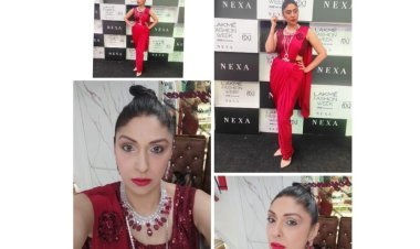 Pooja Misra shows who is the  real royalty on the last day of 'Lakme Fashion Week ...'