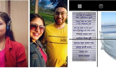 Soumita Saha gets creative in her away of raising awareness during third wave of covid