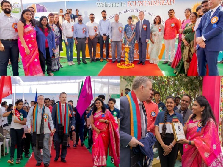Hyderabad's Fountainhead Global School & Junior College celebrates Global Parents Day in the presence of UK Diplomats